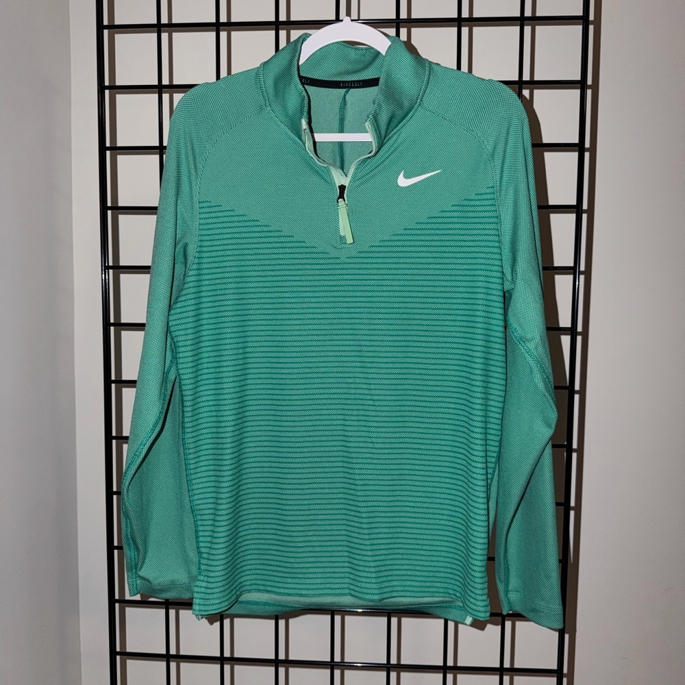 Nike Golf Teal Quarter-Zip Top